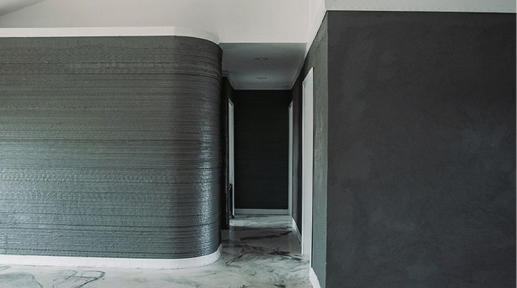 3D Printed House Big Wall